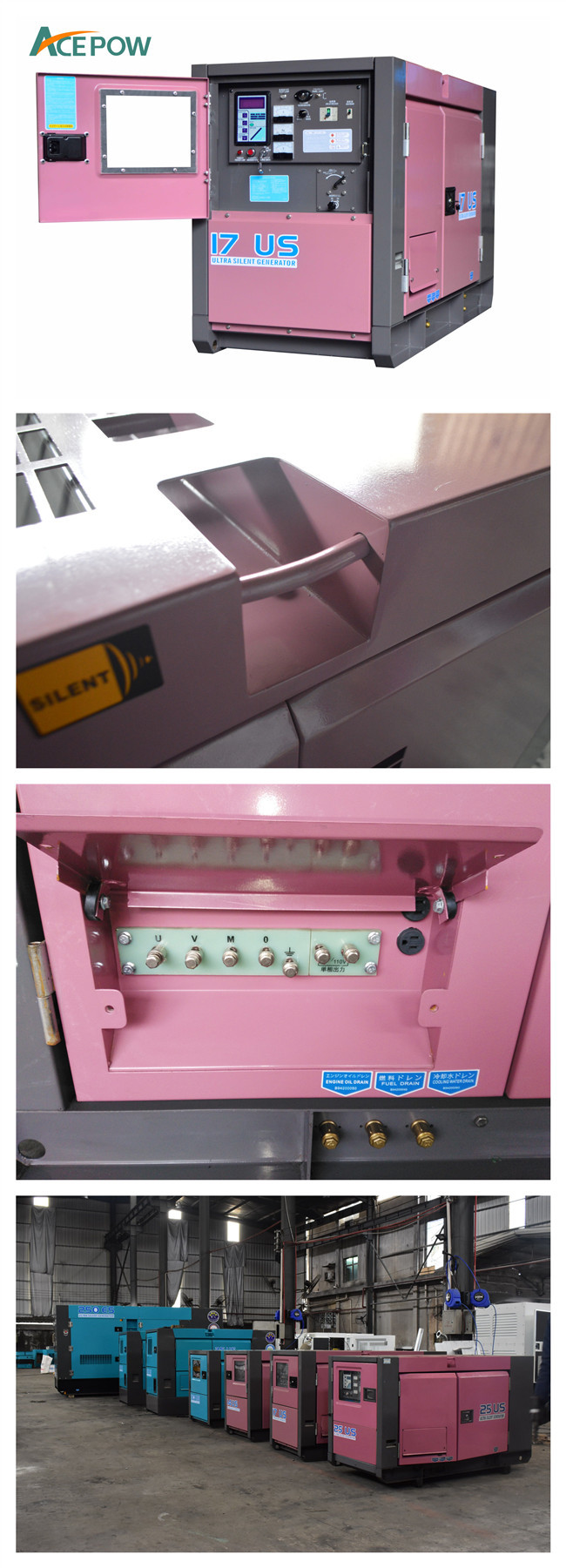1500RPM Diesel Powered Generator