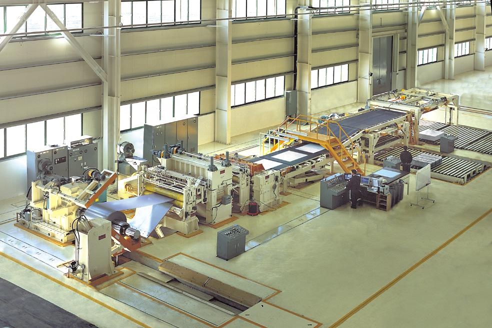 Steel Coil Shearing Machine With 380V And 3Mm Material Thickness