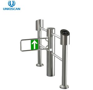 China Bi Directional Security Turnstile Gate 180 Degrees 304 Stainless Steel wholesale