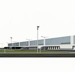 Long Span Lightweight Steel Frame Metal Buildings Enhanced Thermal Insulation