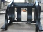 Hydraulic Cylinders Control Grapple Attachment For Logs Wheel Loader