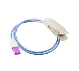 China Lohmeier M010 Adult Finger Clip SpO2 Sensor, 12pin, 3m wholesale