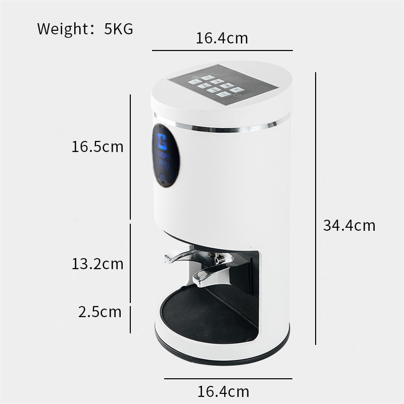 Dimension L*W*H / NW 17*17*35cm / 5kg Professional 58mm Automatic Coffee Powder Press