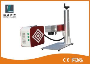 China 1064 nm Metal Laser Marking Machine , Fiber Laser Marker For Ring / Bracelet wholesale