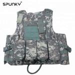 Tactical Paintball Hunting Military Combat Vest Airsoft Gear Adjustable Wear