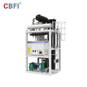 China 15 Ton High Output Industrial Tube Ice Maker Machine , Air / Water Cooled Ice Maker on sale