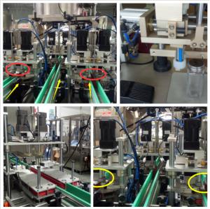China Professional Bottle Capping Equipment Four Wheel Pinch Digital Display wholesale