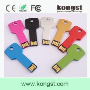China Kongst Key shape usb flash drive, metal key usb, promotional gift usb key wholesale