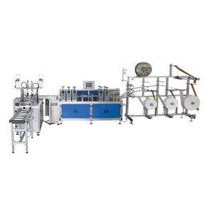 China 6.5kw Nonwoven Three Layers Earloop Surgical Mask Making Machine wholesale