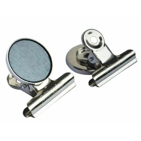31mm / 38mm / 45mm Stainless Steel Clip/Clamp Refrigerator Magnets for Home or Office