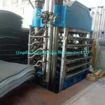 Eva Raw Rubber Sheet Embase Heat Press Machine 4 Layers
