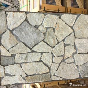 China Random Loose Natural Stacked Stone Grey Color For Landscape Pavers / Wall wholesale