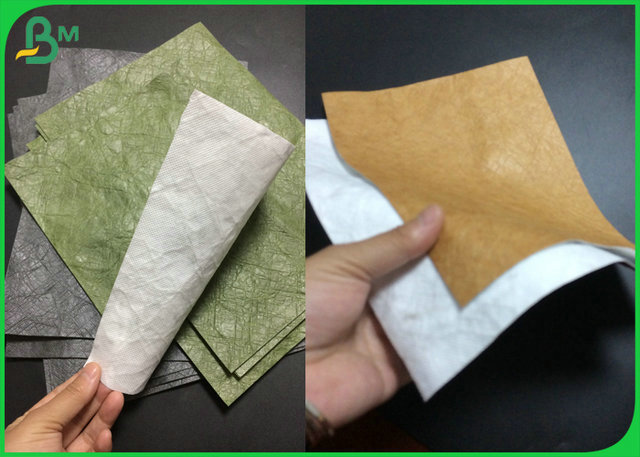 Waterproof Colored Tyvek Material Coated PU A4 Size Customizable