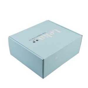 China Pantone Color White E Flute Corrugated Cardboard Shipping Boxes For Gifts wholesale