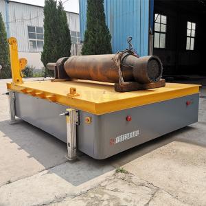 China 5 Tons Electric Material Transfer Trolley Automatic Charging Hand Operated wholesale