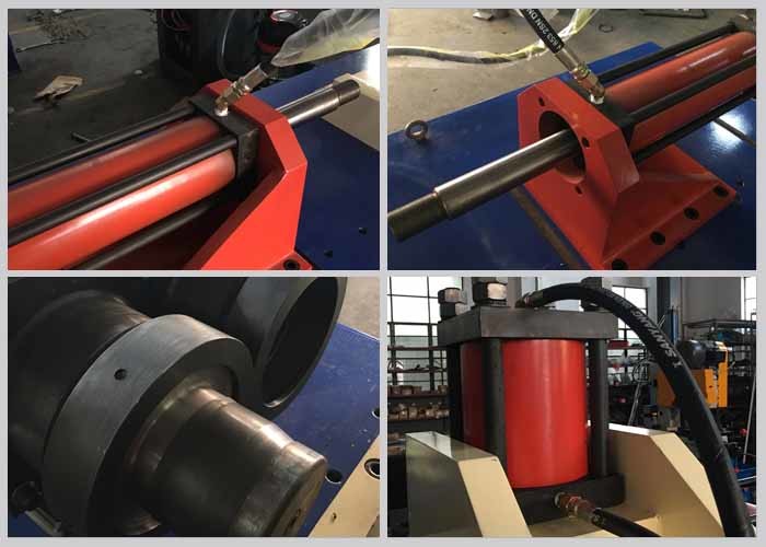 PLC Control Pipe End Forming Machine Oil Pressure 14Mpa 3200 * 750 * 1500mm