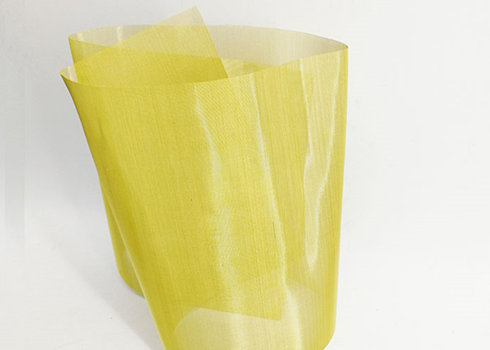 325 Mesh Brass Fuel Filter Woven Wire Mesh Screen Ultra Thin For Printing Industry