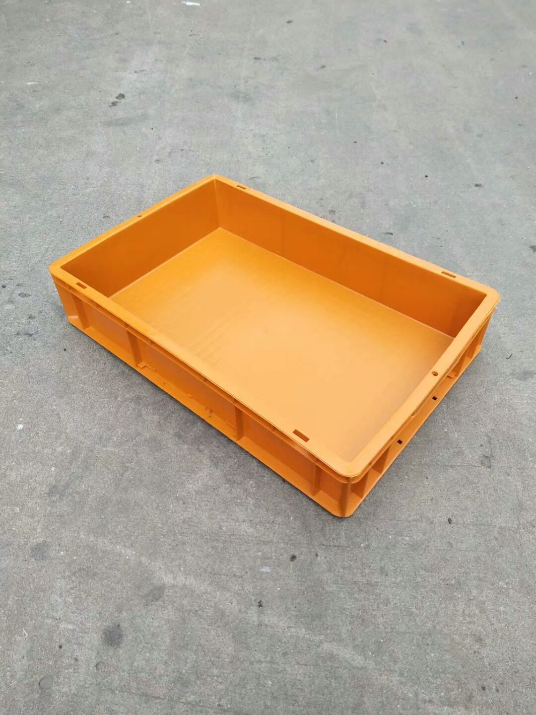 Virgin PP Or PE Euro Stacking Containers / Large Plastic Storage Boxes 600*400 mm Standard Size