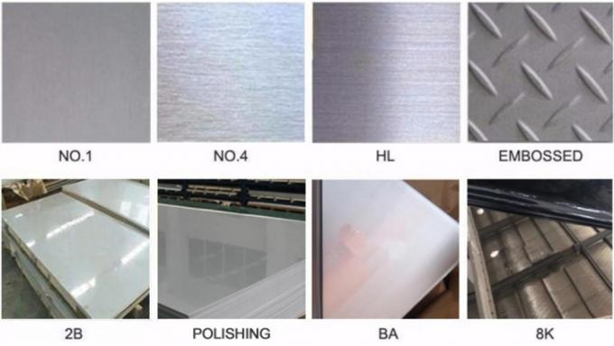2b 1.2mm Thickness 304 Stainless Steel Plate Mirror Finished 2