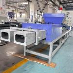 Wood Block Press Machine for Hot Pressing Wood Board Saw Cutter Wood Pallet Feet