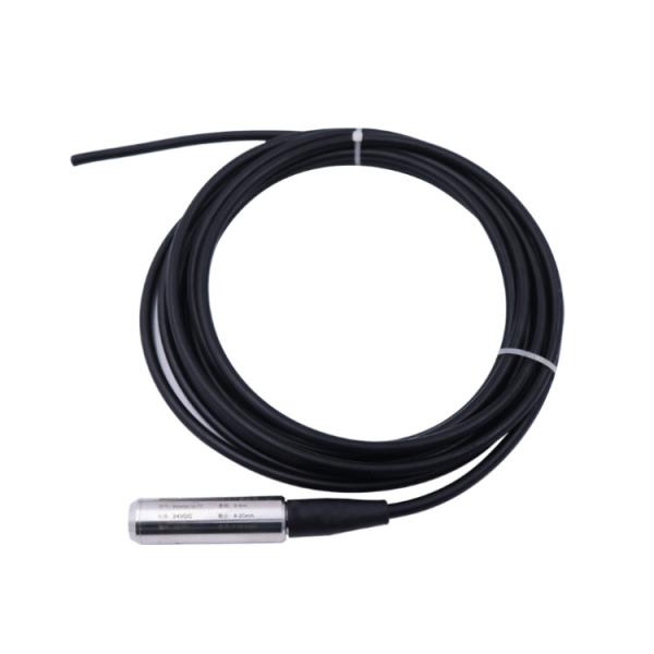 PVF Cable Submersible Level Transmitter / Water Level Sensor For Industrial
