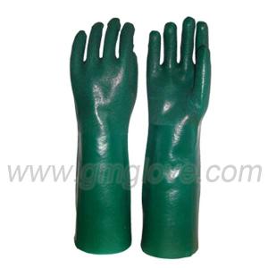 China Long PVC Dipped Chemical Protective Gloves, Palm Non-slip wholesale