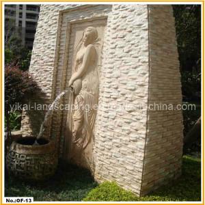 China Stone Fountain Carved Marble Water Fountain for Garden Outdoor wholesale