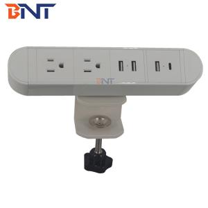 China ABS Clamp Table Multifunctional Desktop Power Outlet wholesale