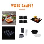 Cup Packaging Plastic forming Vacuum Thermoforming Machine 120mm Depth