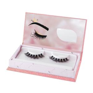 China Private Label Eco Friendly Gift Box Packaging For Glitter 3D Silk Mink Eyelash wholesale