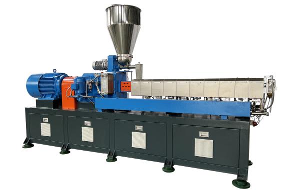 SHJ-35 High Torque WPC Profile Production Line Double Screw Plastic Extrusion