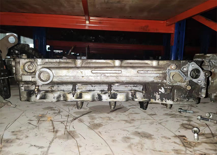 Used 4M40 Cylinder Head , ME202620 For Excavator E308 ME193804