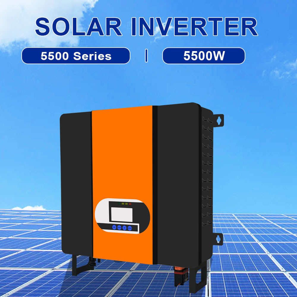 5.5KW 48V to 110V 220V 230V MPPT Solar Charger Hybrid Inverter