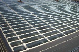 China Q235 Serrated Grating Carbon Steel Bar Grating ISO9001 Certified wholesale