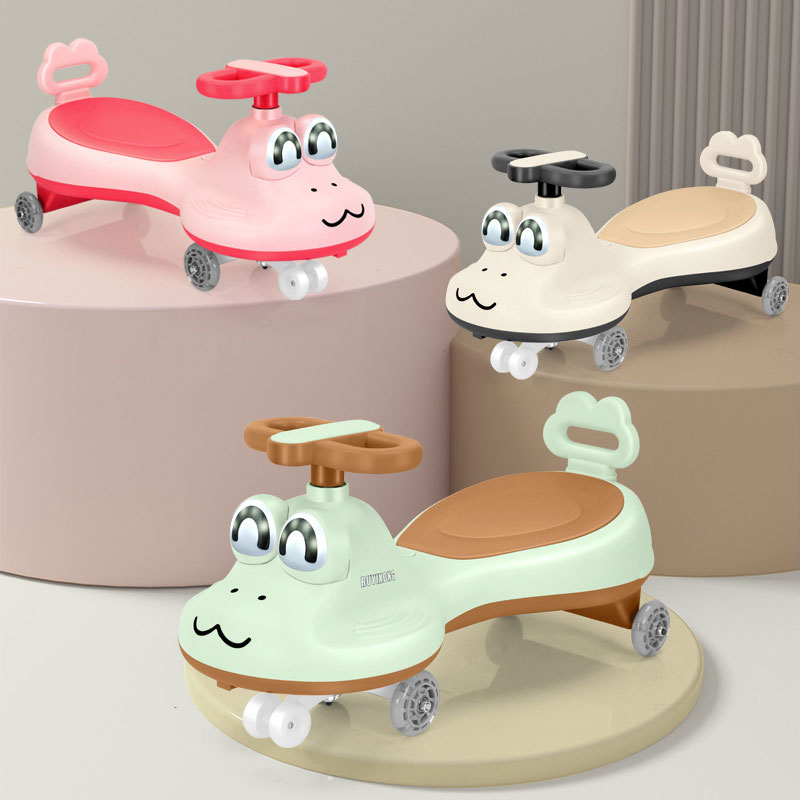 NO Foldable Children's Twist Car Toy The Must-Have Walking Aid for 1-3 Year Olds