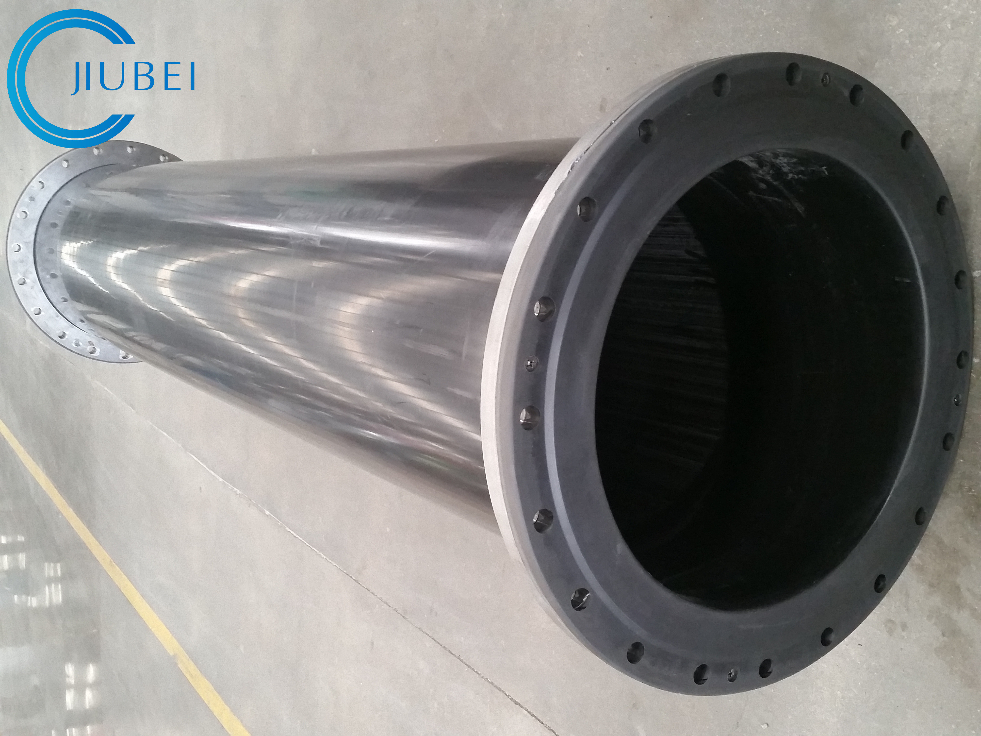 3 - 50mm Thickness UHMWPE Pipe For Sand / Slurry / Mud / Mine Tailing Discharging