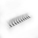 Natural Black 7D Premade Fans , Korean Synthetic Russian Pre Made Fans