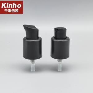 China 0.4cc Black Matt 20/410 Plastic Cream Pump For Serum Water Essence Foundation wholesale