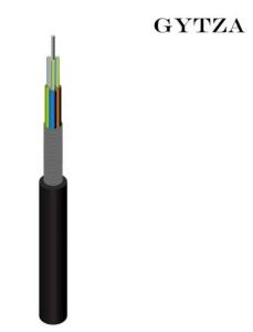 China 48 72 96 Cores Armor Stranded Outdoor Fiber Optic Cable GYTZA Steel wholesale