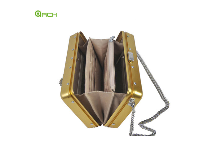 Aluminum Alloy Fashion Makeup Vanity Travel Bag
