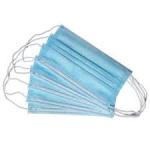 3 Ply Ultrasonic Adult 50pcs Disposable Earloop Face Mask