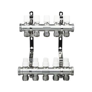 China OEM Water Distribution Manifold Customized Brass Valve Manifold wholesale