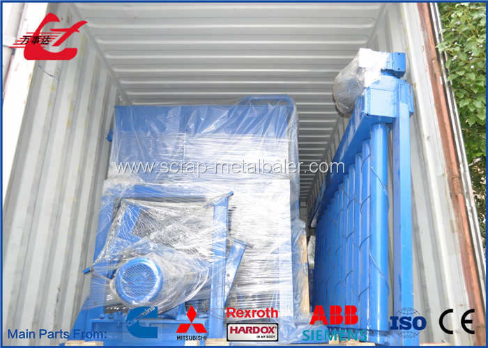 Horizontal Waste OCC Cardboard Baler Carton Waste Paper Plactic Baling Press Machine