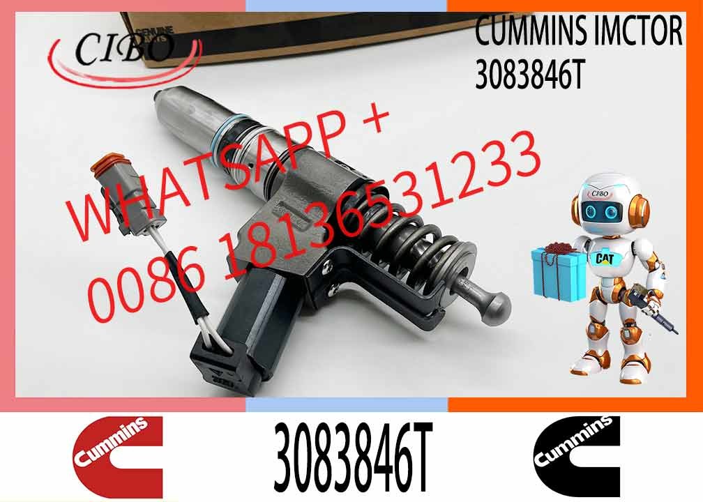Huida Genuine 3083622 3083846 3083849 3087557 Fuel Injector Fit For Cummins QSN14 N14 Diesel Engine 3083846T