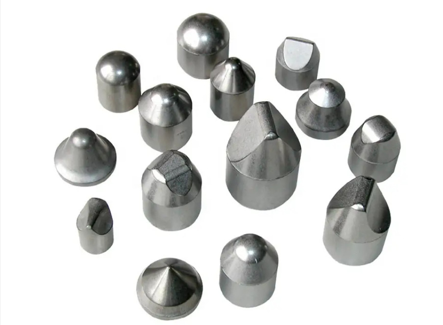Mining Tungsten Carbide Button Rock Drill Bits / Drill Button Bits