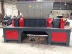 Waste shredding machine plastic rubber garbage shredder Double Shaft Plastic