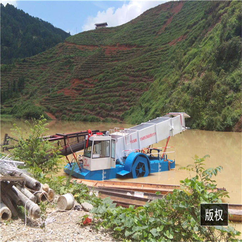 automatic weed harvester,water hyacinth harvester