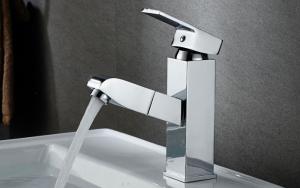 China CE Electroplate Wash Basin Faucet Tap Nozzle Lead Free wholesale