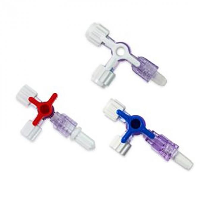 One Way Luer Stopcock Valve Plastic Flow Control 3 Way Luer Valve 1