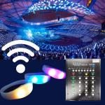LED FlashingSilicone Bracelet Sensor Sound Activated Light Up Wristband Sound